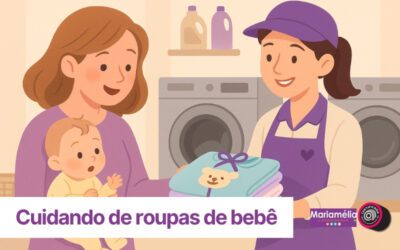 Roupas de bebê na lavanderia: cuidado que vai além da maciez