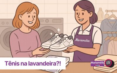 Tênis limpo e bem cuidado: sim, lavanderia também faz isso